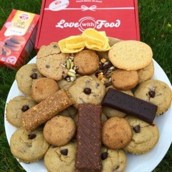 Gluten free cookies in box by Love With Food